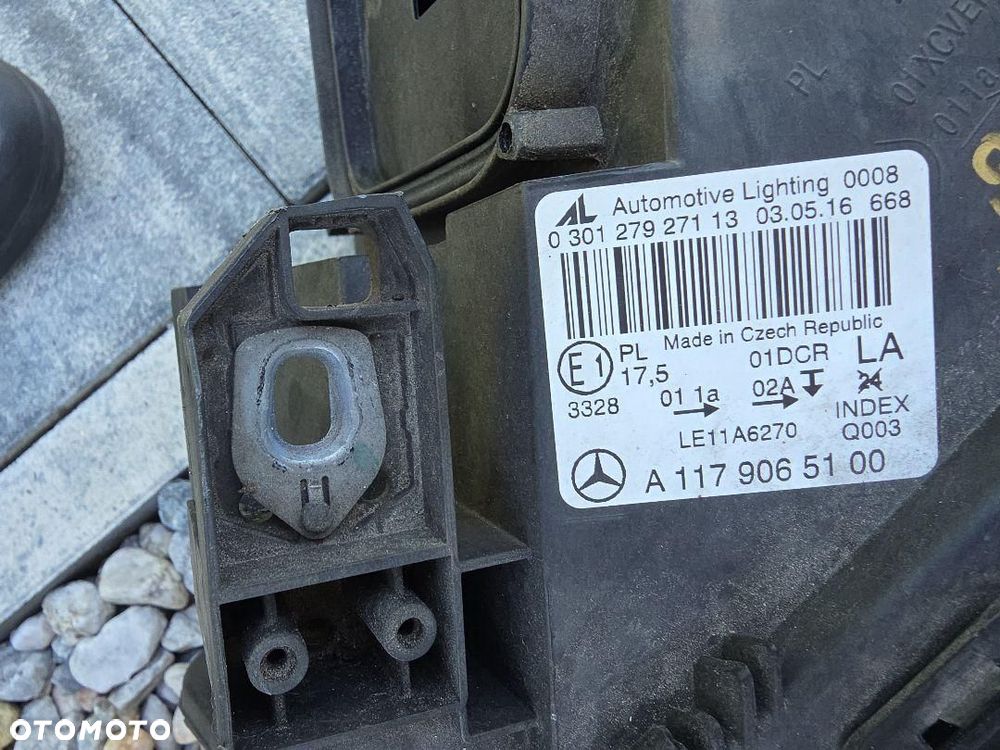 MERCEDES CLA 117 Lampa lewa przód Bi-Xenon Led A1179065100 - 10