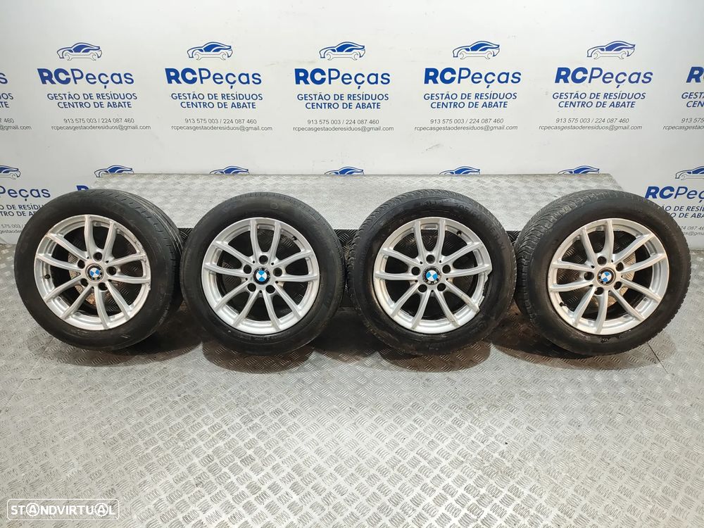 Conjunto jantes Ronal 16 originais BMW Serie 1 F20 F21 7J ET40 5x120 - 6