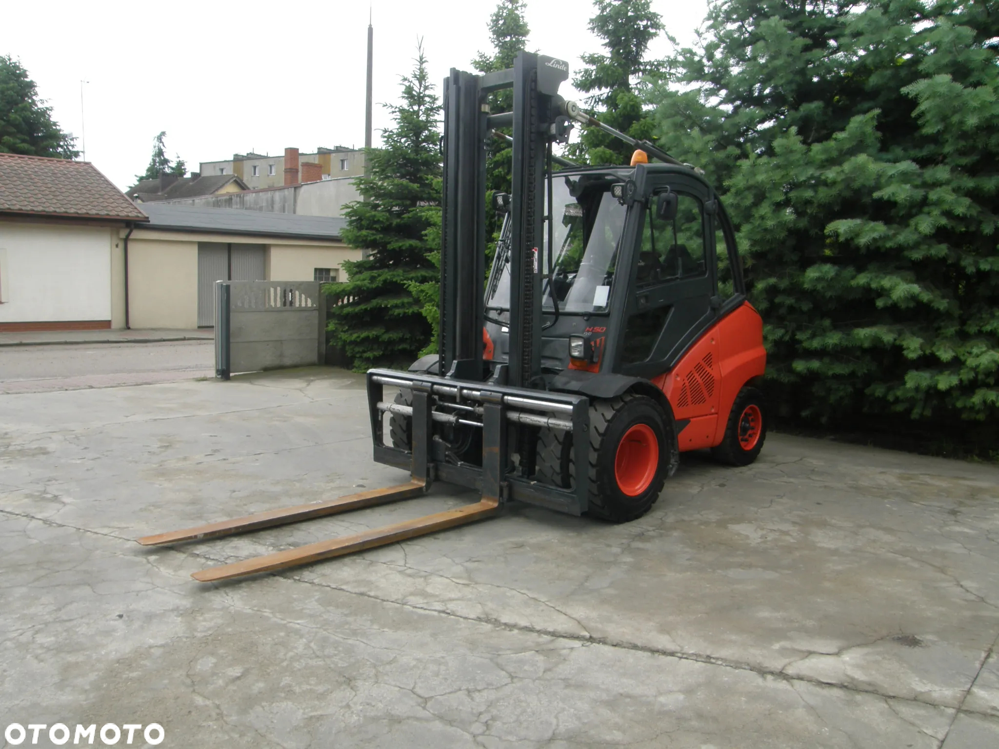 Linde H50D-02 2015rok kabina pozycjoner przesuw - 8