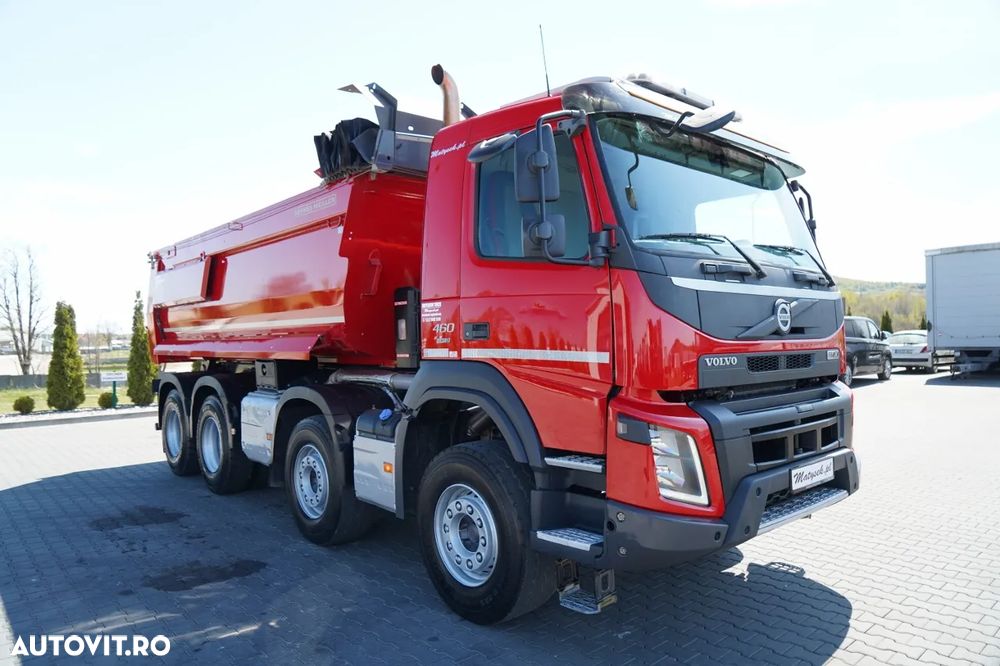 Volvo FMX 460 / 8x4 / BASCULATOR SPATE / I-SHIFT / EURO 6 / - 17