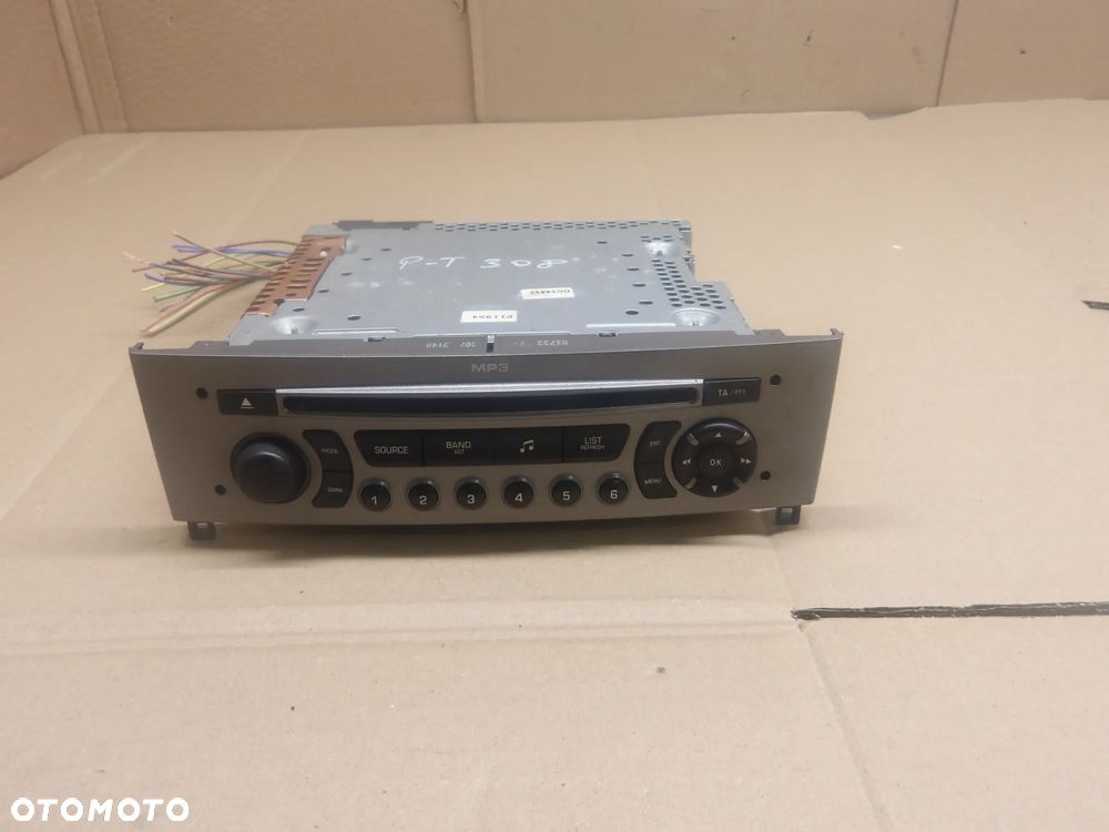 PEUGEOT 308 HB 1.6B 07-13 RADIO 96647511XH - 1