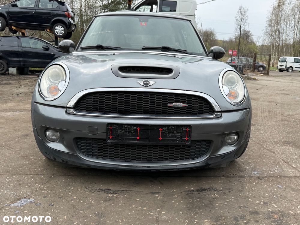 PRZÓD KOMPLETNY MINI COOPER R56S 871  - MASKA ZDERZAK BŁOTNIKI LAMPY - 2