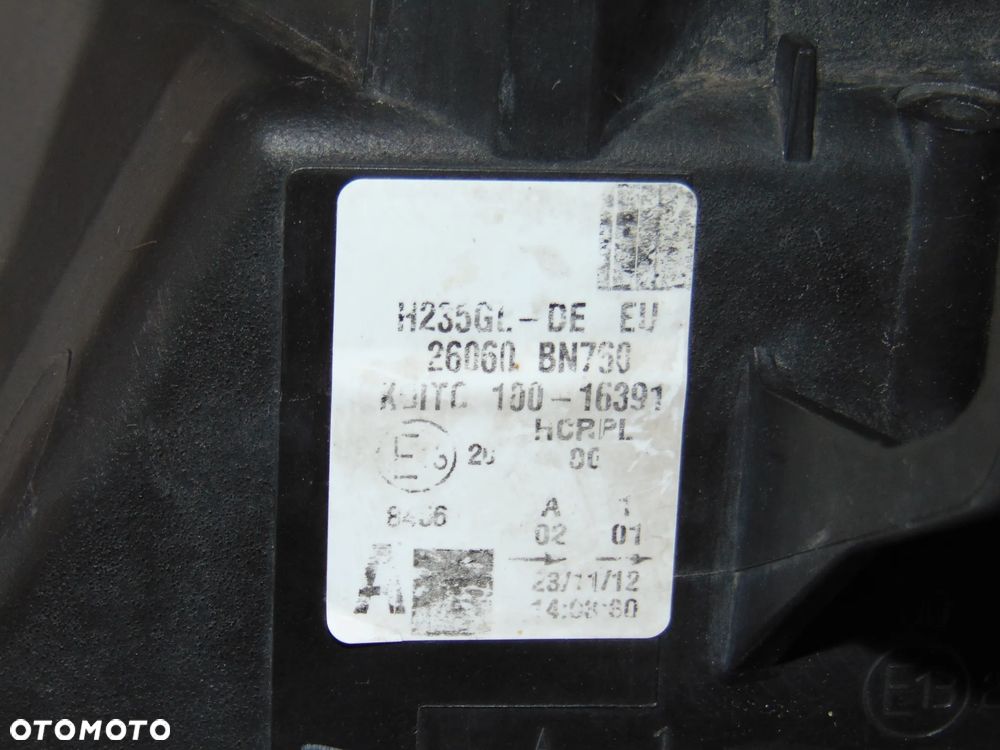 ORYGINAŁ lampa przednia przód lewa prawa Nissan Almera N16 lift FL 02-06r - 17