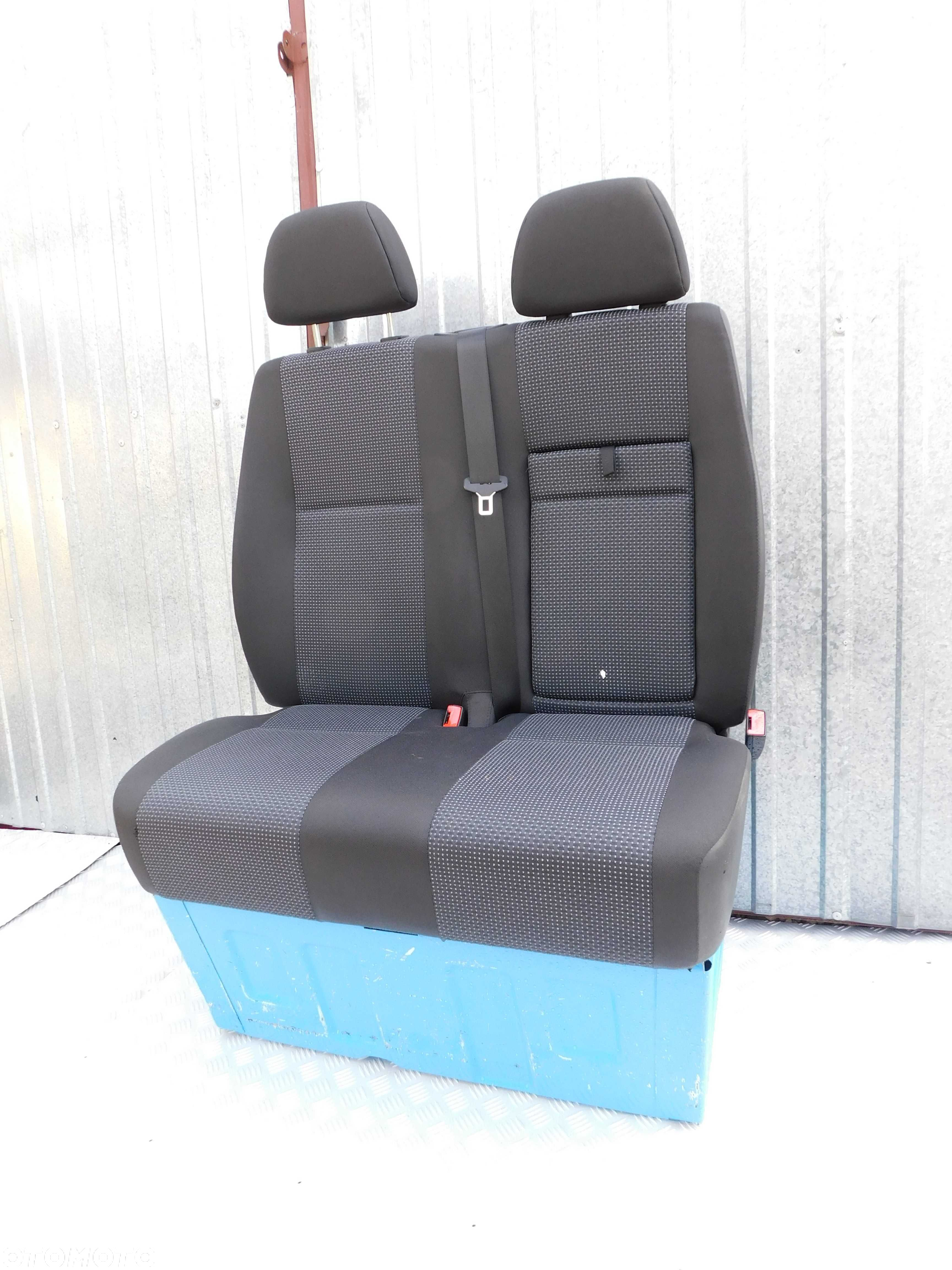 Fotel pasażera podwójny dwójka kompletny Sprinter W906 VW Crafter - 2