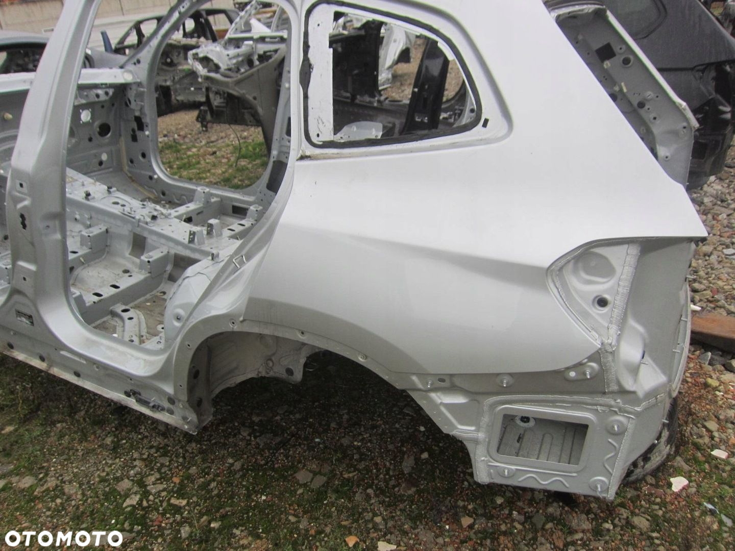BMW X3 G01 BŁOTNIK LEWY TYLNY TYŁ A83 GLACIER SILBER ĆWIARTKA 7494011 - 2