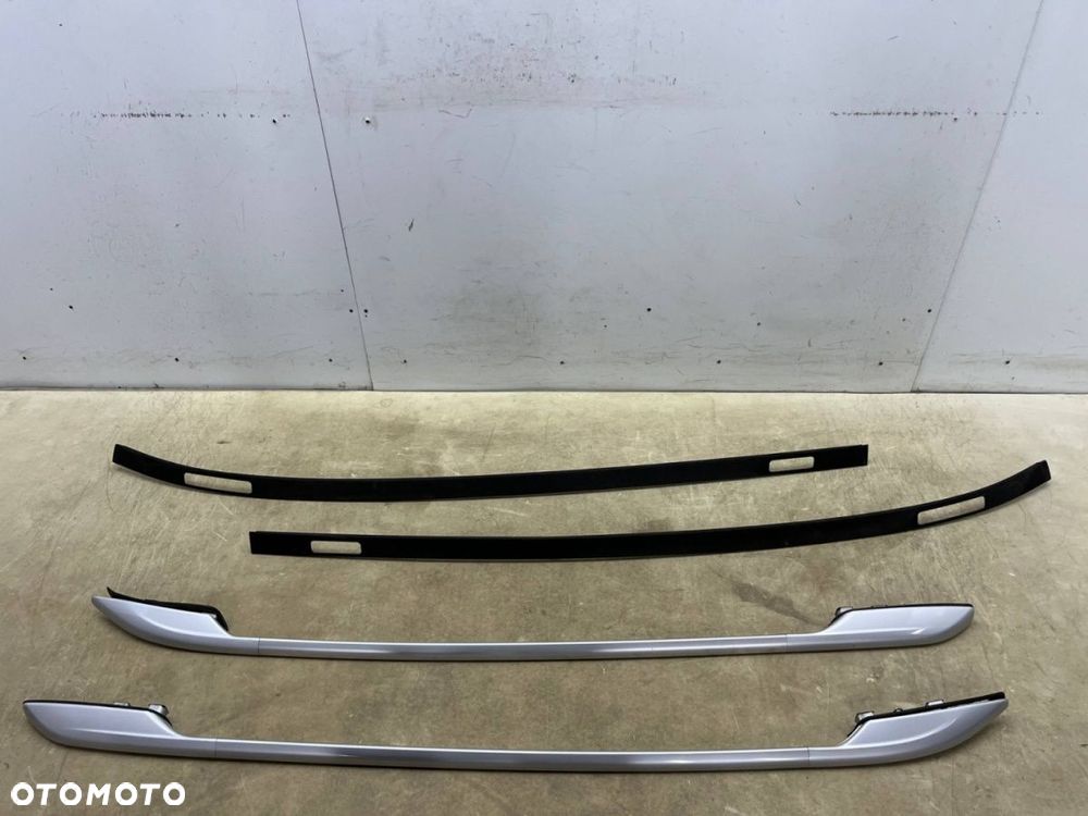 Relingi dachowe Nissan X-Trail III T32 Rogue 13-21r. mocowania bagażnika na dach zaślepki listwy KPL - 1