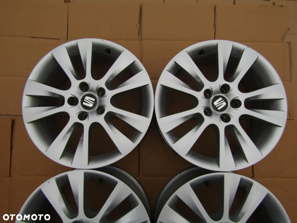 4x Felgi 17 Seat Leon Tarraco Ateca Toledo Skoda Octavia III IV 5x112 ET39 - 4
