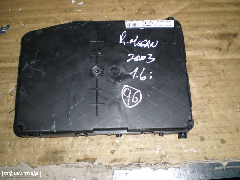 Caixa Fusiveis 8200306434 S118400220 RENAULT MEGANE 2 2003 1.5 DCI SIEMENS RENAULT MEGANE 2 2003 1.5DCI 80CV 5P CINZA - 1
