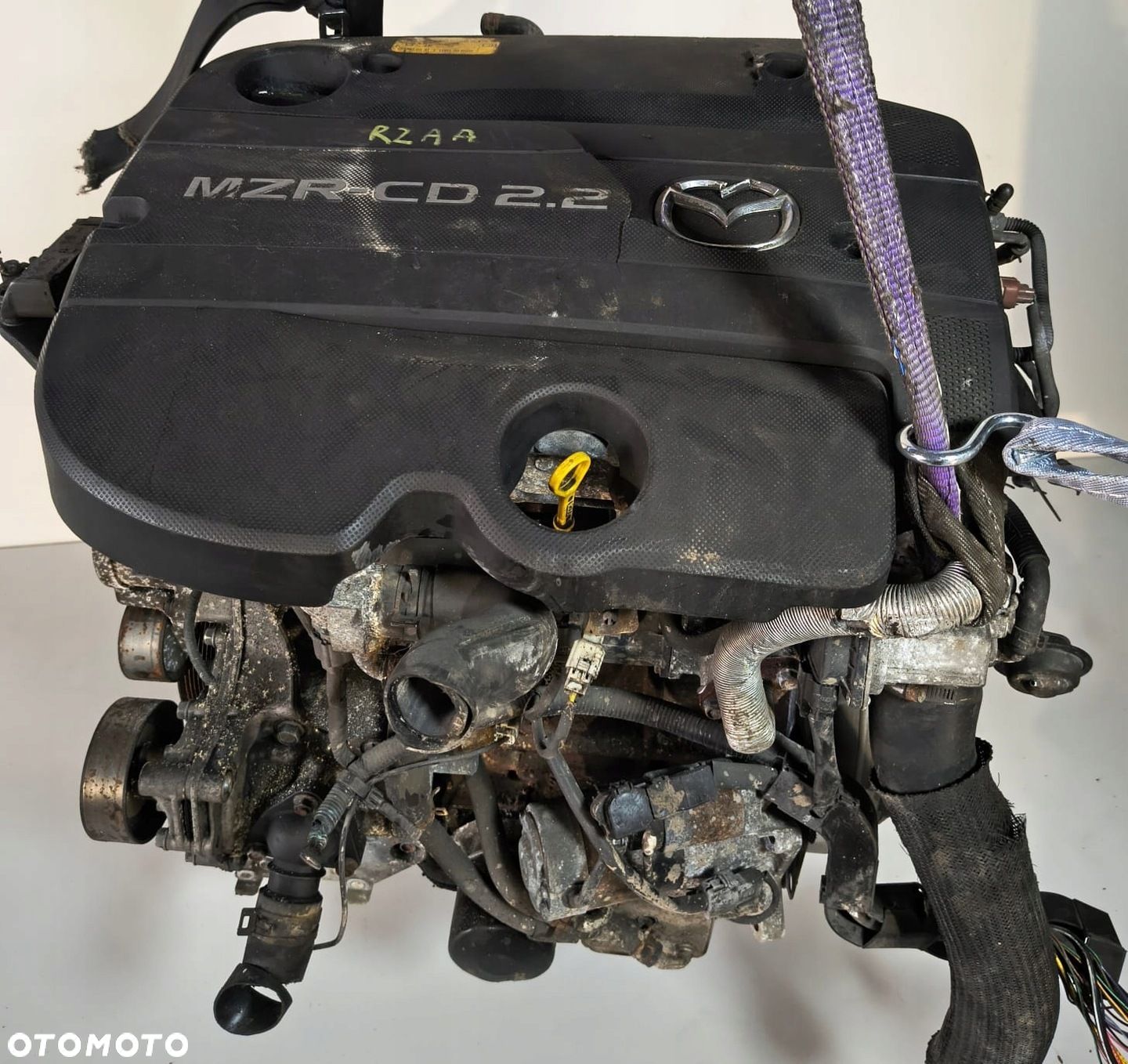 SILNIK KOMPLETNY MAZDA MZR-CD 2.2 R2AA - 1