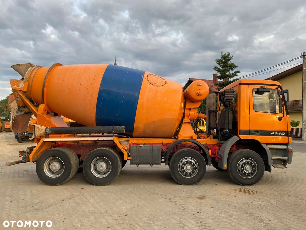 Mercedes-Benz ACTROS 4140, Z NIEMIEC, 9 m3, NAPĘD 8x4, MANUALNA SKRZYNIA, - 6