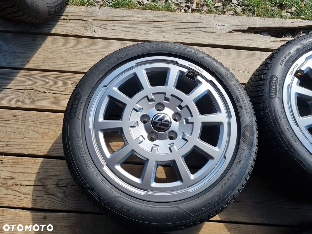 VW TAOS 2GK,T-ROC 2GA KOLA ALU 7,5X18 ET44 5x112,GOODYEAR 215/50R18 2023r,8mm jak nowe - 4