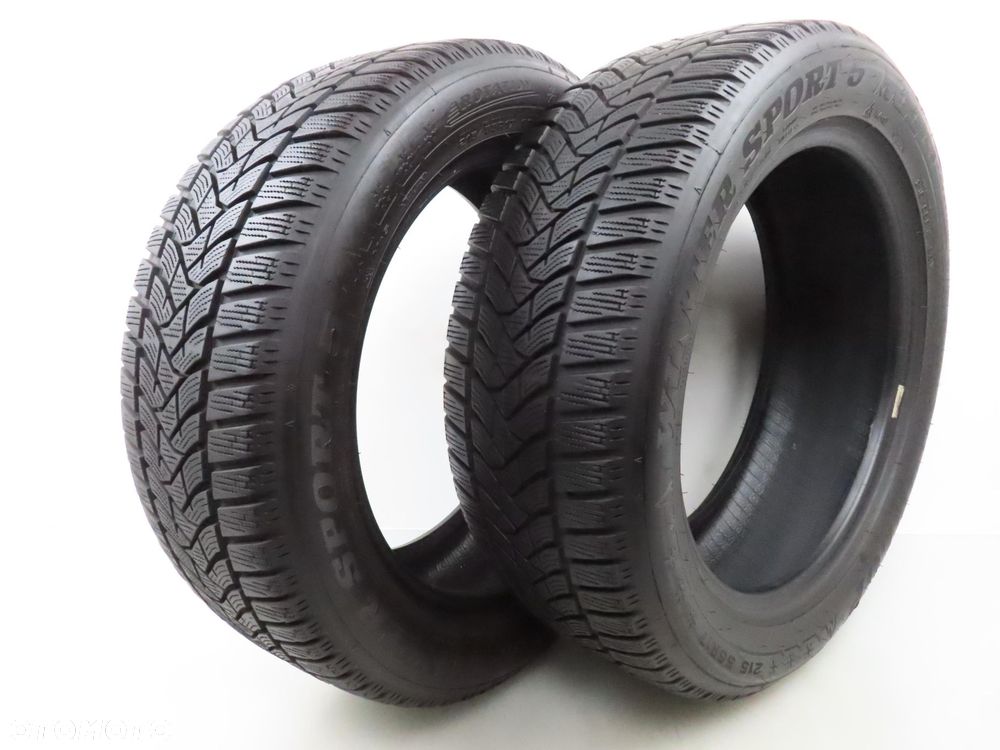 2x 215/55R17 OPONY ZIMOWE Dunlop Winter Sport 5 98V XL - 1