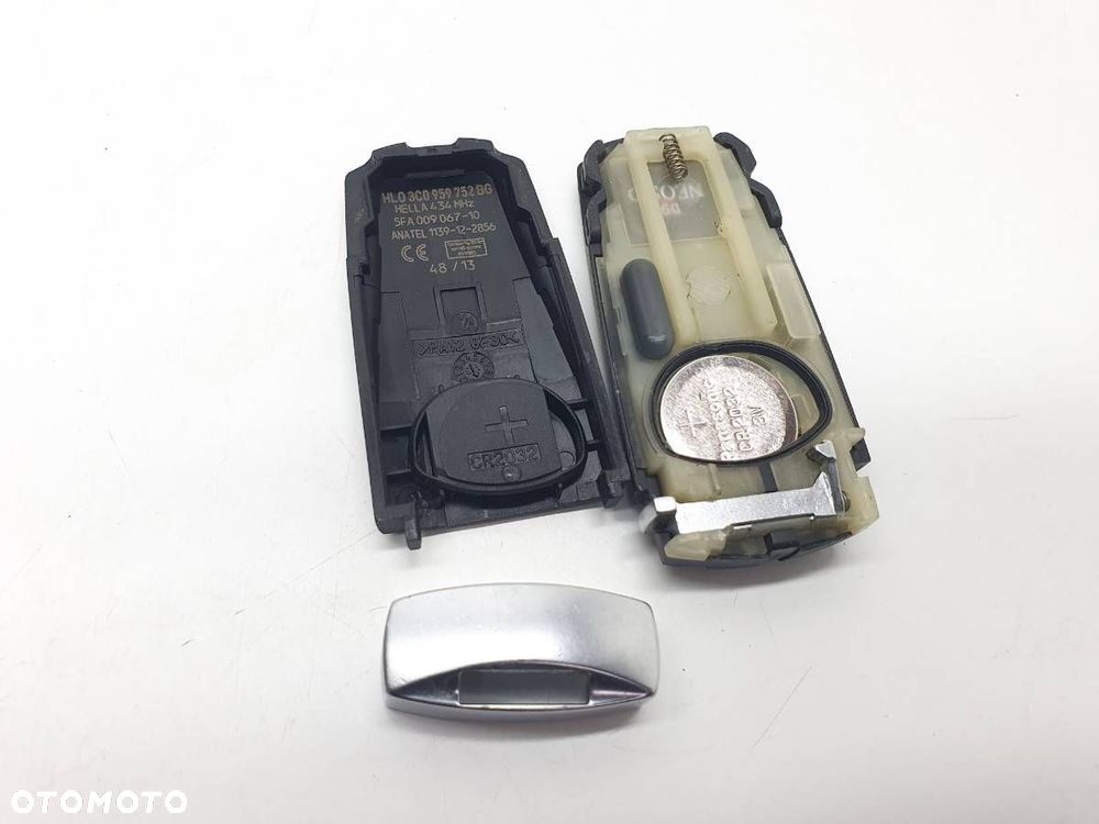 KLUCZYK PILOT VW PASSAT B7 434MHZ 3C0959752BG ORYGINAŁ - 5