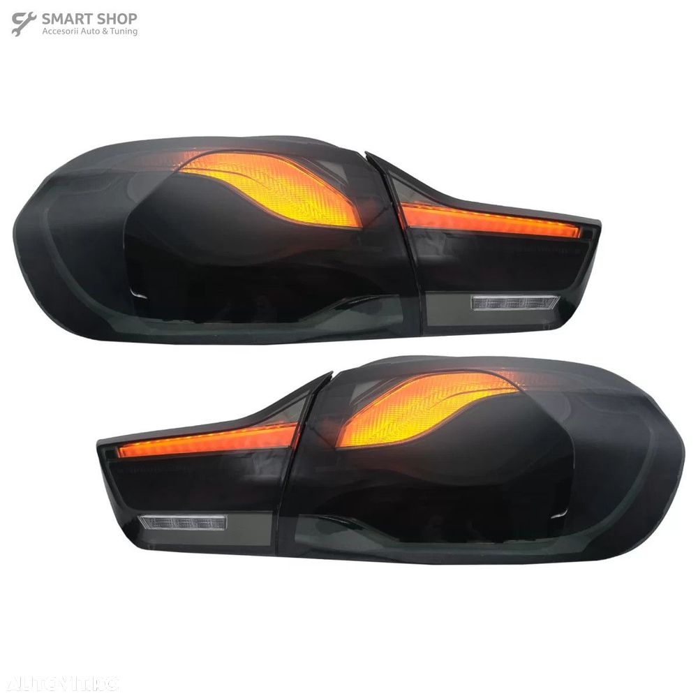 Stopuri OLED BMW Seria 4 F32 F33 F36 M4 F82 F83 (2013-03.2019) Rosu Fu - 8