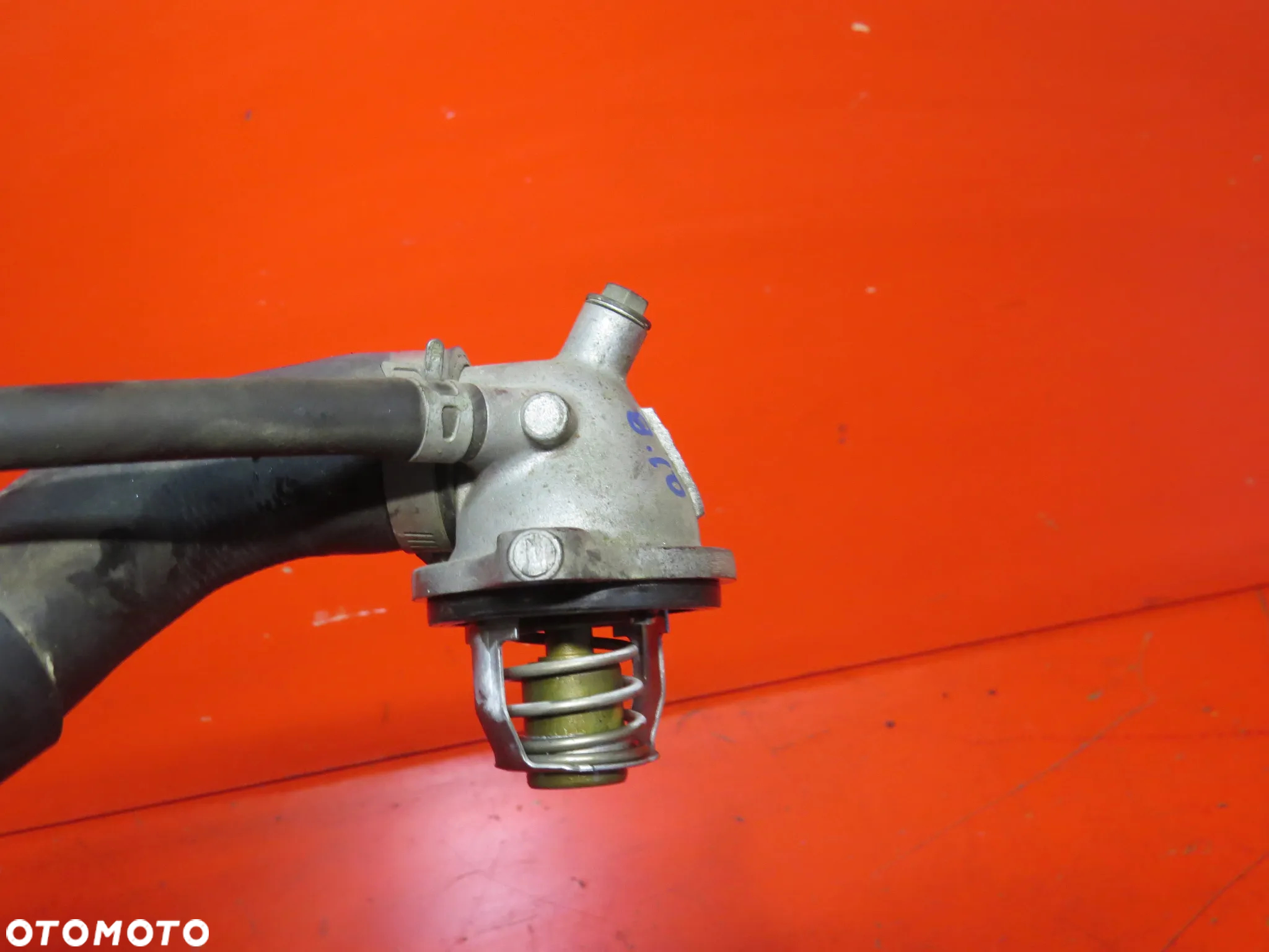 SUZUKI GSR600 GSR 600 K10 09 termostat obudowa wąż przewód dekiel chłodnicy - 2
