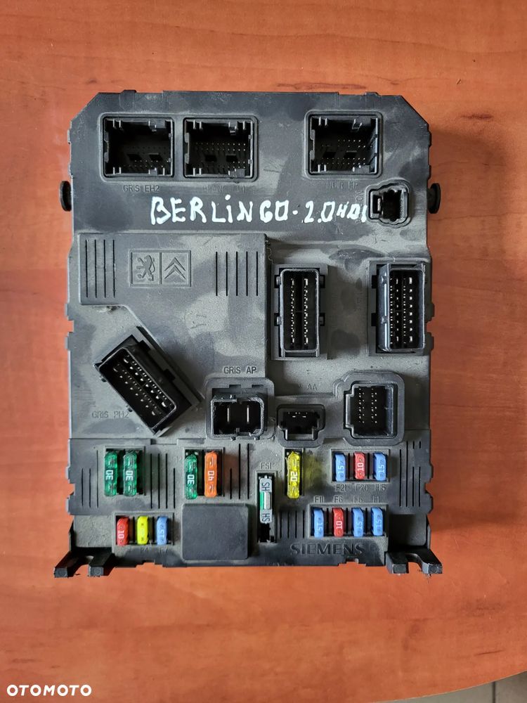 MODUŁ STEROWNIK BSI CITROEN BERLINGO S118085320E