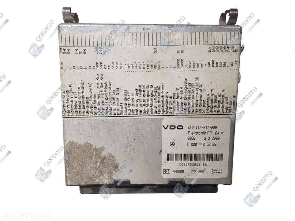 STEROWNIK MODUŁ FR MERCEDES BENZ A0004465302 - 1
