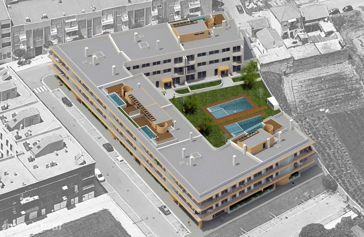Apartamento T3-Condomínio Privado c/ Piscina e Jardim- Póvoa de Varzim - Grande imagem: 2/17