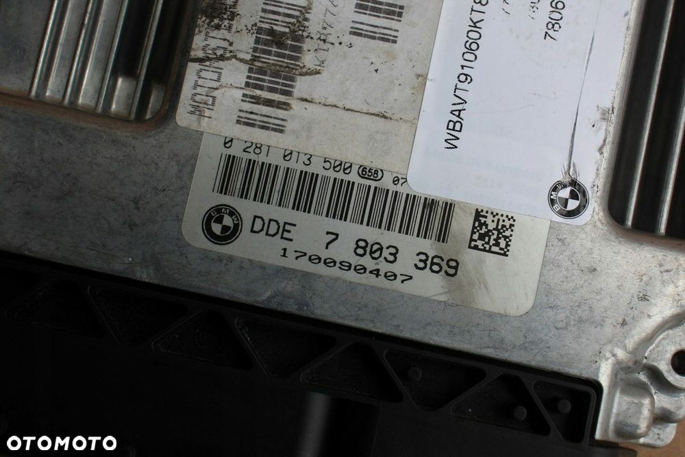 Komputer sterownik silnika BMW 3.0D 231KM M57N2 e9x e6x 7803369 - 2