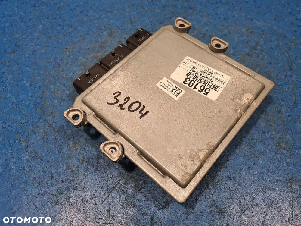 CITROEN C4 PICASSO I STEROWNIK SILNIKA 9665100380 RHR - 7