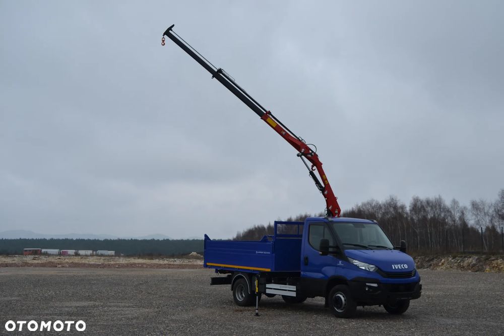Iveco 72-180 72C18 Nowy 3-stronny WYWROT Kiper Wywrotka Żuraw HDS HC 45A2 SALON PL - 16