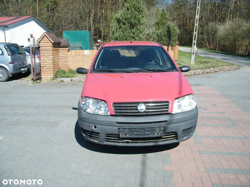 KOMPLETNY PRZÓD Fiat Punto II FL (Po Lift)(03-11r) lakier 199/A kolor Czerwony Europa Zderzak, Grill, Maska, Lampy, Błotniki, Pas przedni, Chłodnice, Belka zderzaka BARDZO ŁADNY STAN!!! GWARANCJA!!!! - 1