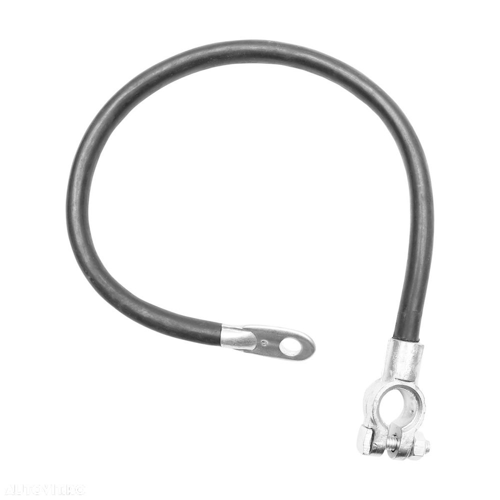 Cablaj/Cablu punte legatura curent baterii 500mm cu clema borna-papuc inelar, strangere pe surub Breckner Germany - 1