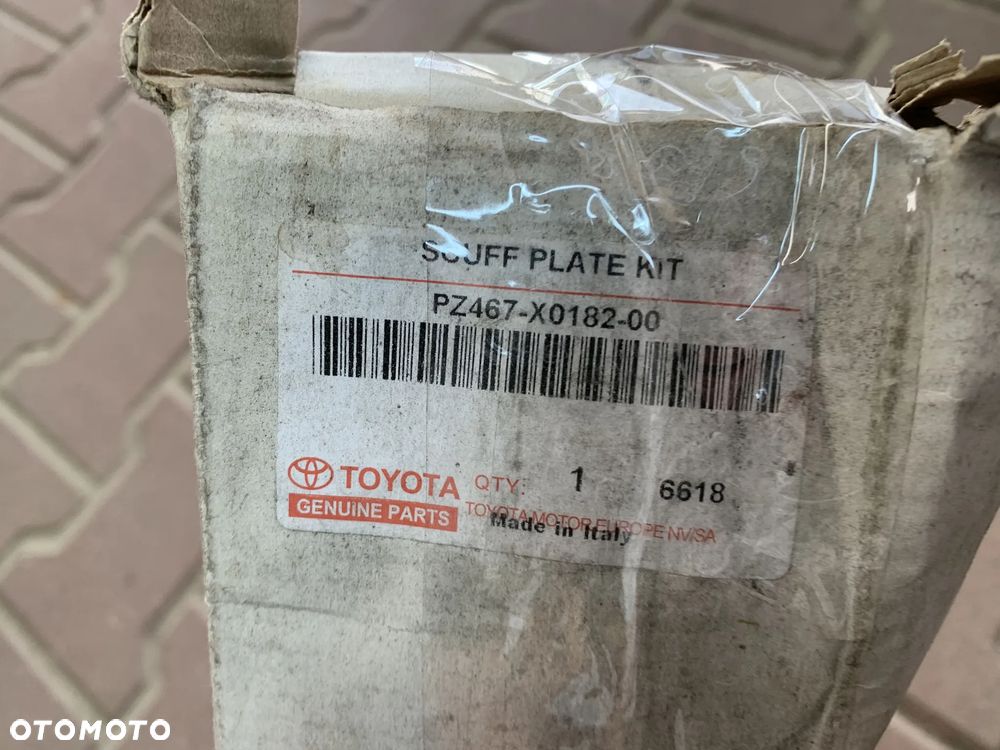 TOYOTA RAV4 III 2005-2012 LISTWA PROGOWA NAKŁADKA NA PRÓG CHROM PRAWY LEWY PRZÓD PRZEDNI PRZEDNIA NOWA - 4