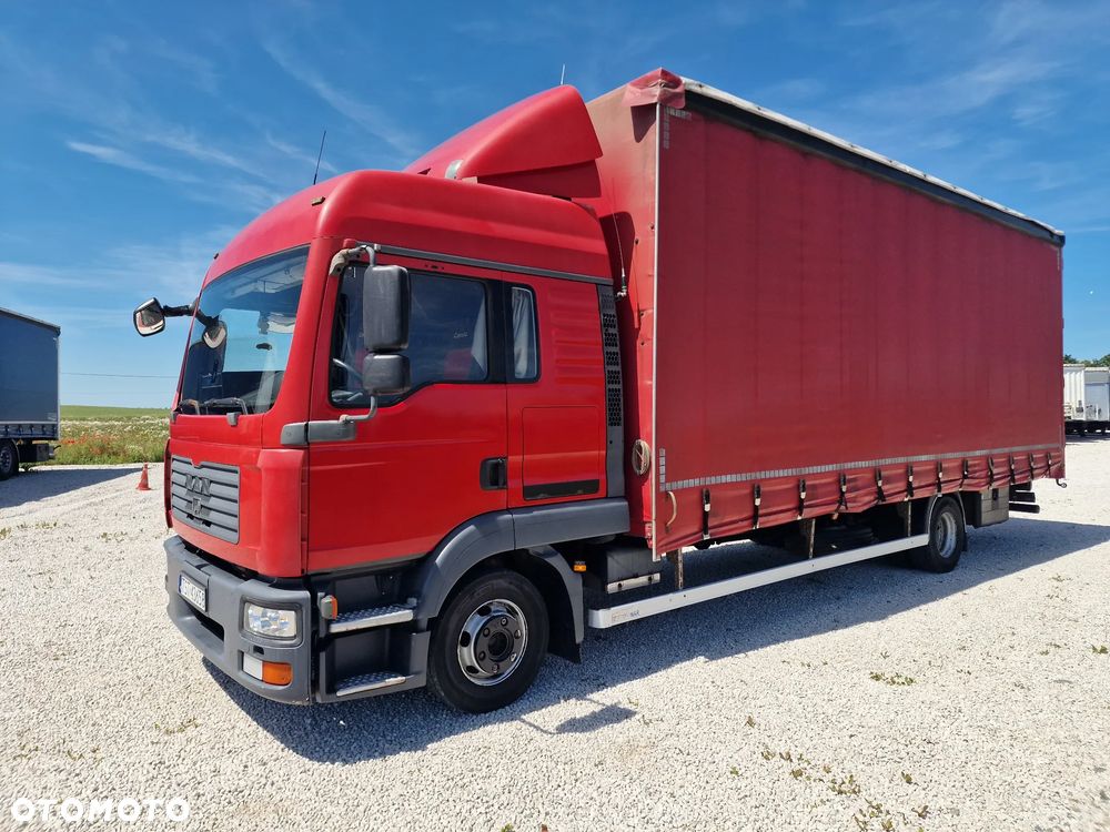 MAN TGL 12.240 FIRANKA - PODNOSZONY DACH - 1