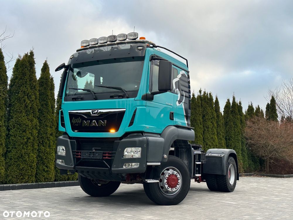 MAN / TGS / 18.510 / 4x4 / STAŁY NAPĘD + REDUKTOR  / ALLROAD / - 6