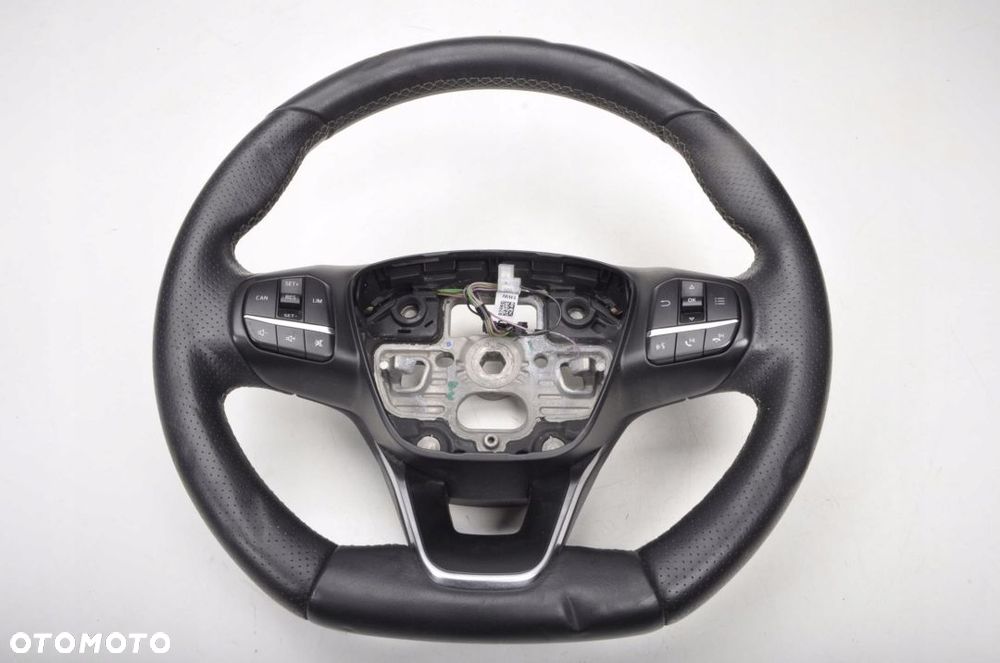 FORD FIESTA MK8 KIEROWNICA SKÓRZANA MULTIFUNKCYJNA - 1