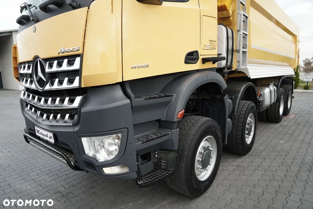 Mercedes-Benz AROCS 4145 / 8x8 / WYWROTKA TYLNOZSYPOWA / KH KIPPER  / EURO 6 - 12