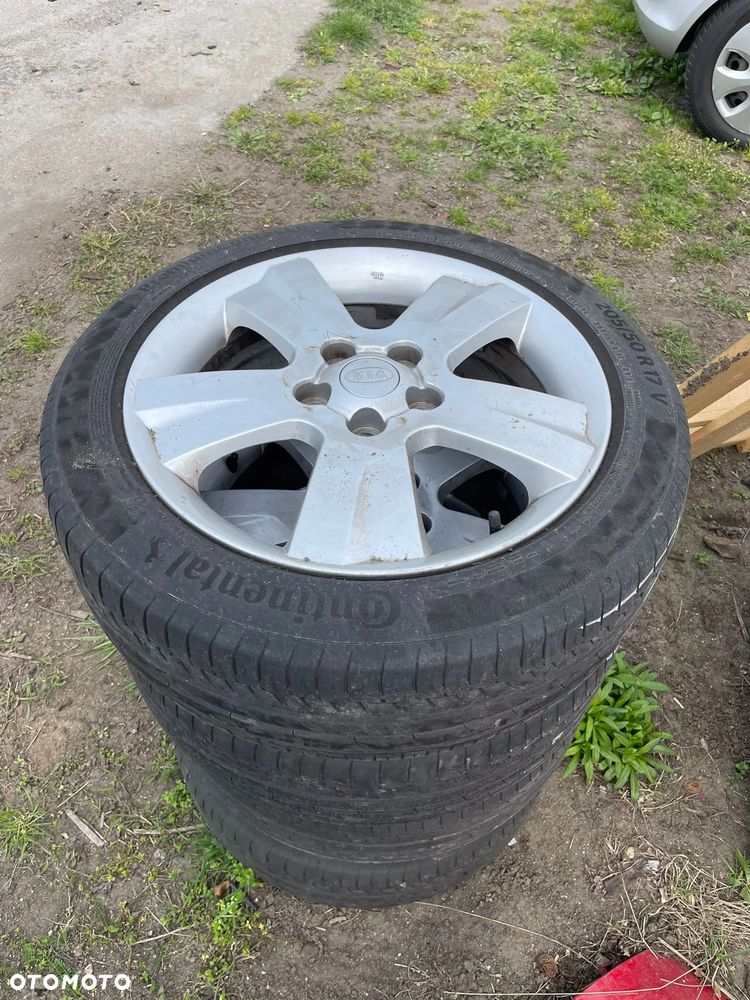 Koła alufelgi Kia Venga 205/50r17 5x114.3 opony letnie na sezon - 1