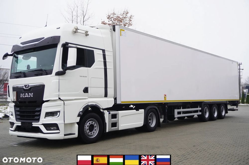 MAN TGX 18.510 4×2 / chłodnia Lamberet / Carrier Vector 1950 MT / Kab. sypialna / 2023 / Multitemperatura - 1