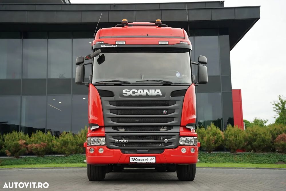Scania R 580 / V8 / 6x4 / GVM: 95.000 KG / I-PARK COOL/ OPTICRUISE / REMORCĂ TRACTOR 3 AXIE - 4