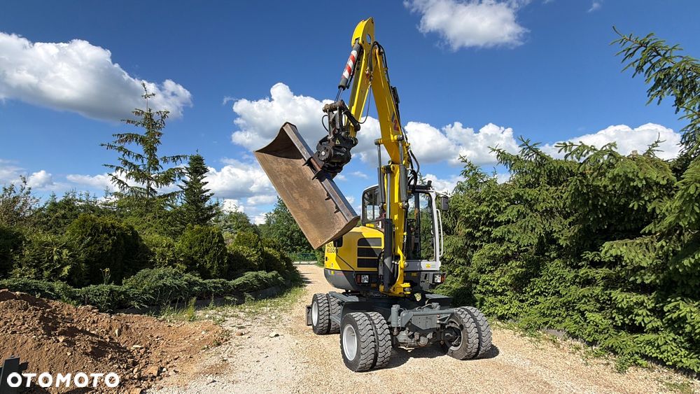 Wacker Neuson Koparka Kołowa 6 TON Wacker NEUSON 6503 -2 Pług Ramię Long 3 Łamane POWERTILT Lenhoff Klimatyzacja łyżki przedsiębierne MS03 6503 ew65 wiertnica  Takeuchi TB175W Yanmar B75W widły grabie - 23