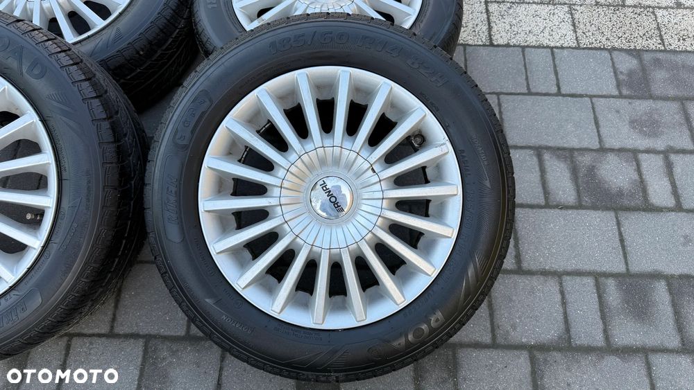 Koła 5x100 185/60 r14 Ronal Audi Seat Skoda VW felgi alufelgi ET35 6J KBA45363 - 2