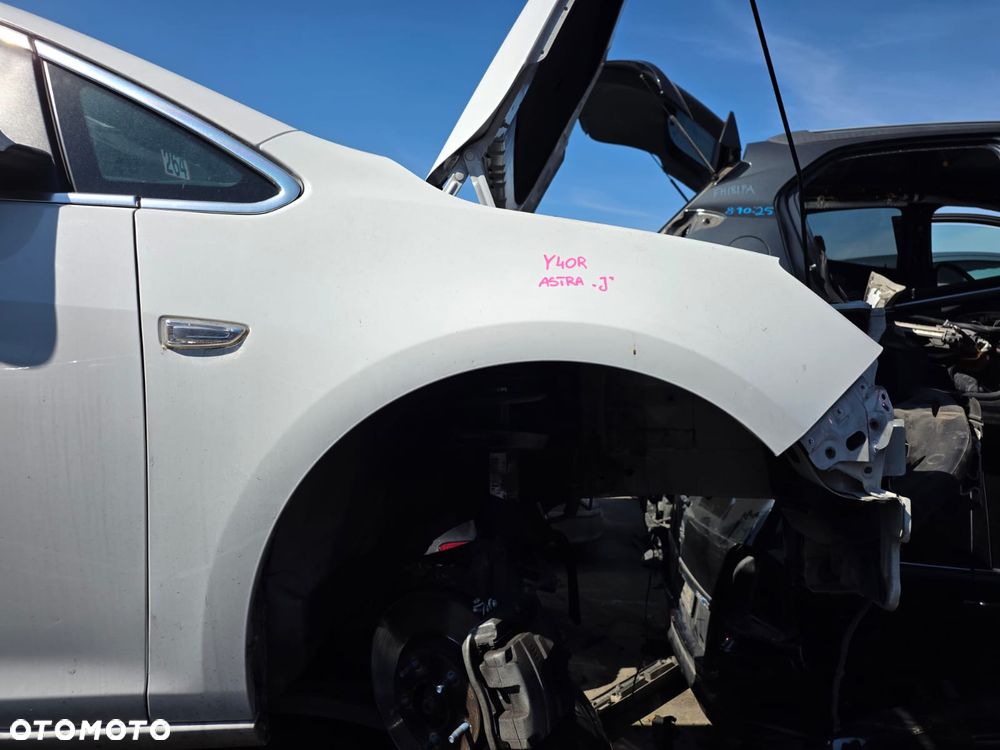 OPEL ASTRA J Y40R CDTI ZDERZAK MASKA BLOTNIK LAMPA CHLODNICE PAS KOMPLET - 3