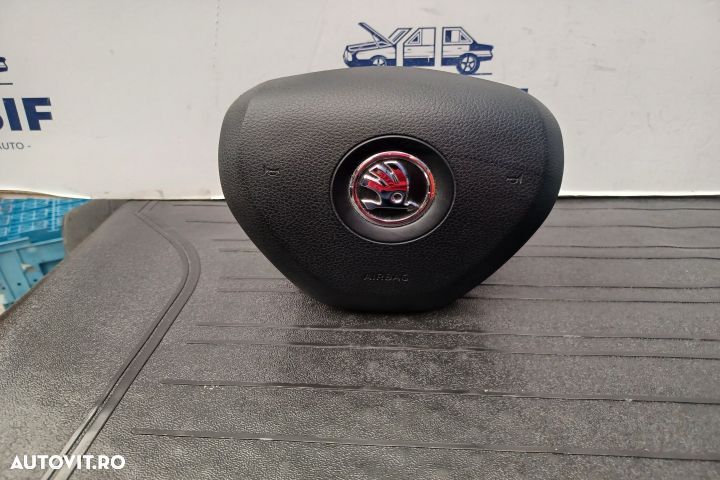 Airbag volan / sofer 5E0880201A PIESA NOUA 5E0880201A Skoda Superb 2 - 1