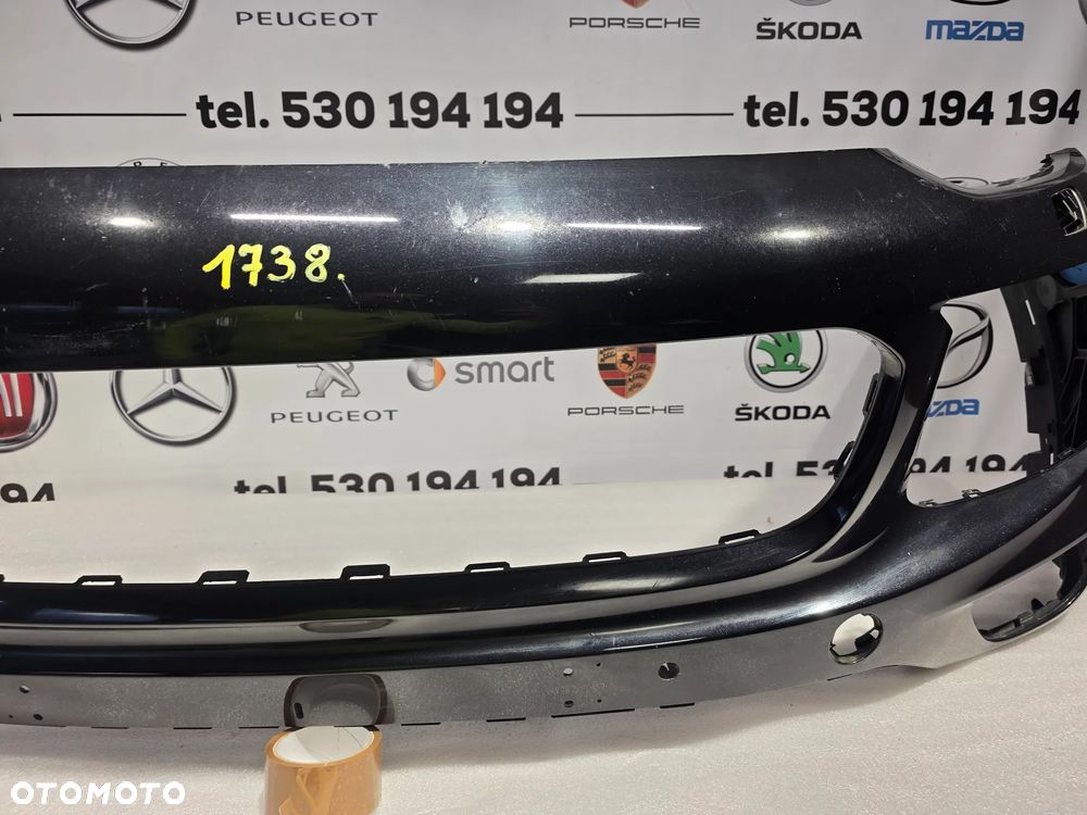 PORSCHE CAYENNE LIFT 14-18 ZDERZAK PRZEDNI PRZÓD NA SPRYSKI + 4xPDC , NR 7P5807221D , NR AUKCJI NZ1738 - 16
