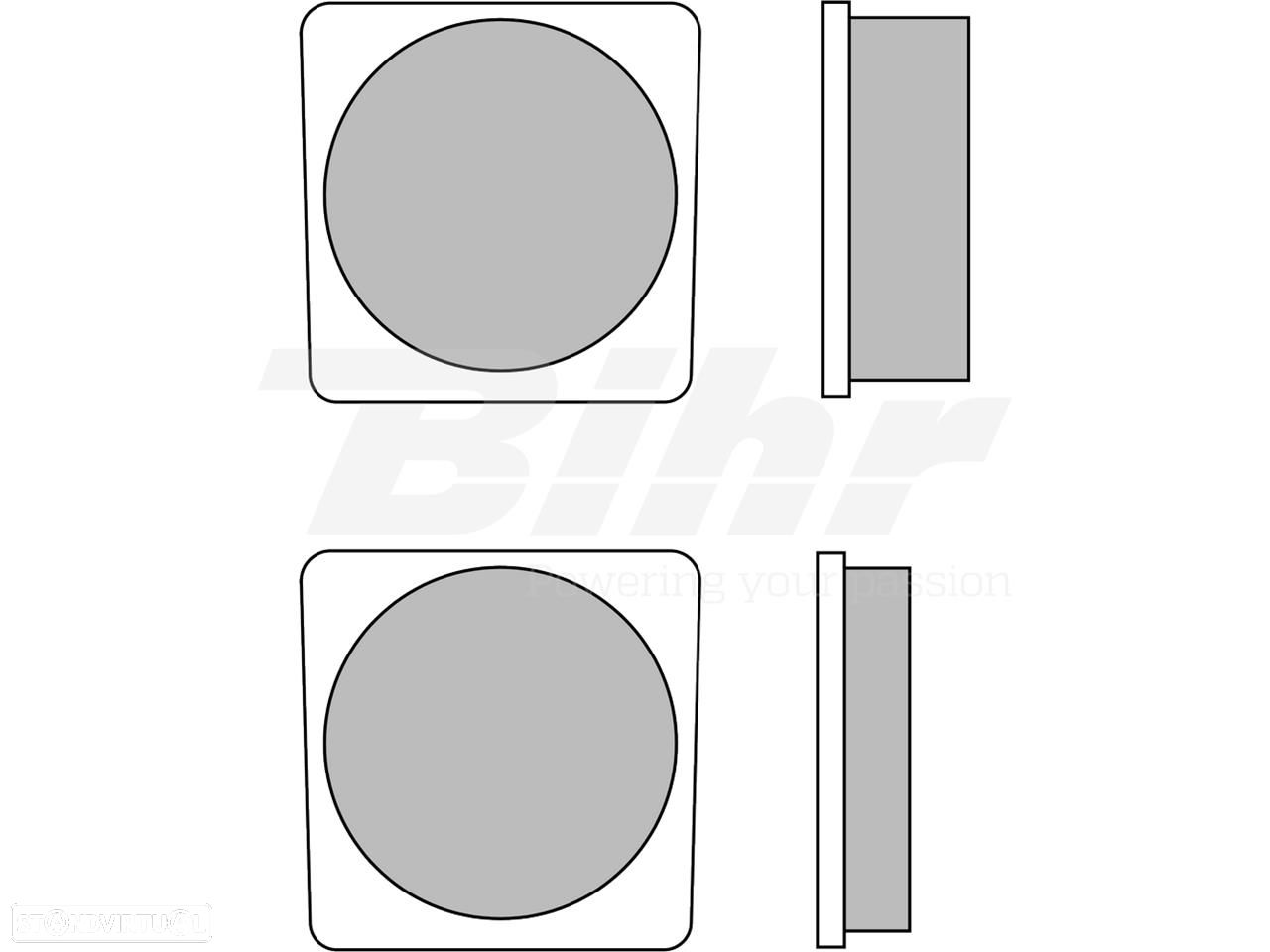07gr6527 - pastilhas de travão orgânicas brembo 07gr6527 - 1