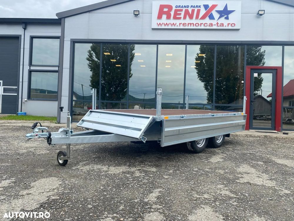Vesta Remorca auto cu doua axe , 750 kg ,300/150/37cm - 9