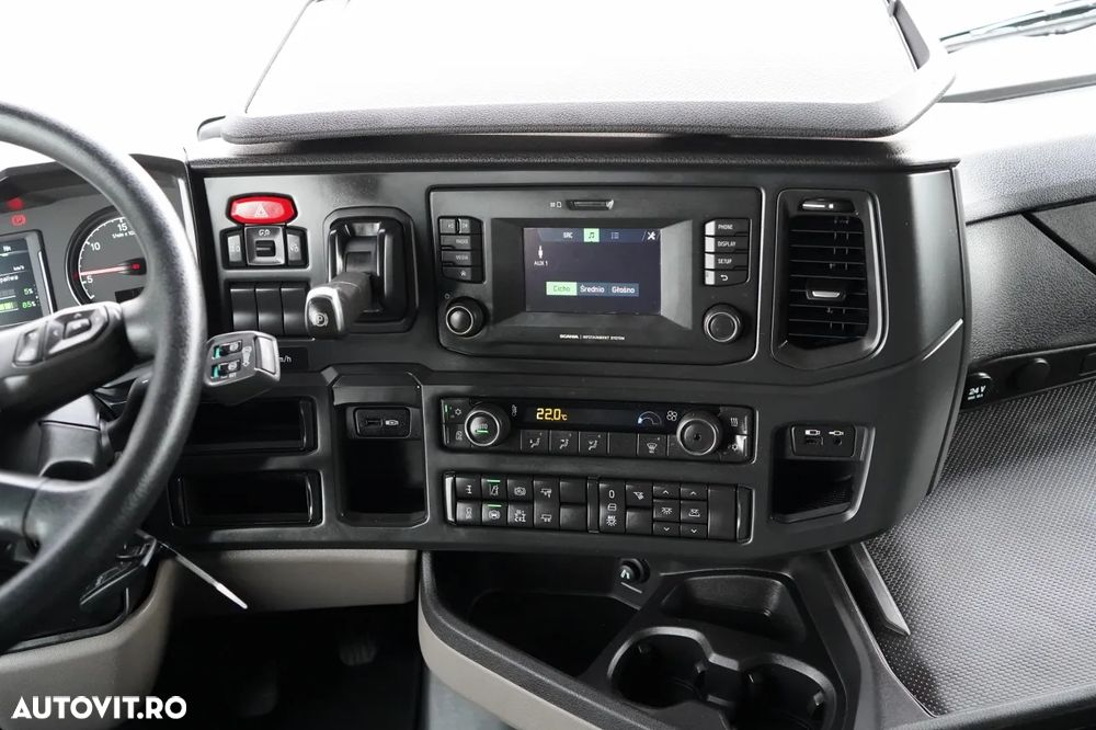 Scania S 500 / RETARDER / PLATĂ JOSĂ / MEGA / REZERVORE DE COMBUSTIBIL 1.400 L / I-PARK COOL / DUPĂ CONTRACT DE SERVICE GOLD / - 29