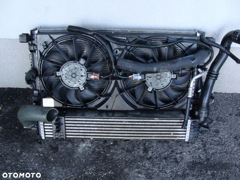 chłodnica wody intercooler klima wentylatory laguna iii 2.0 dci - 7