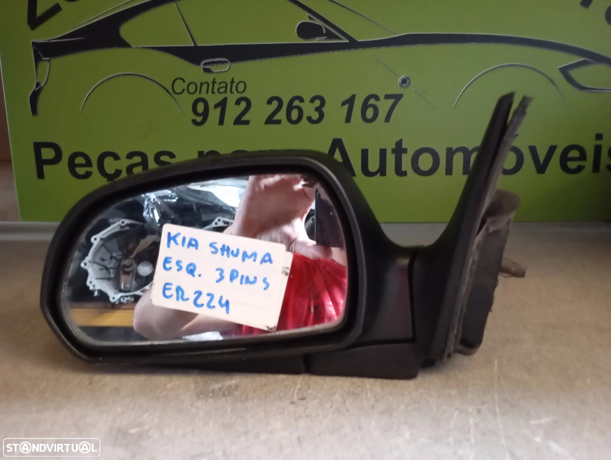 KIA SHUMA ESPELHO RETROVISOR ESQUERDO - ER224 - 4