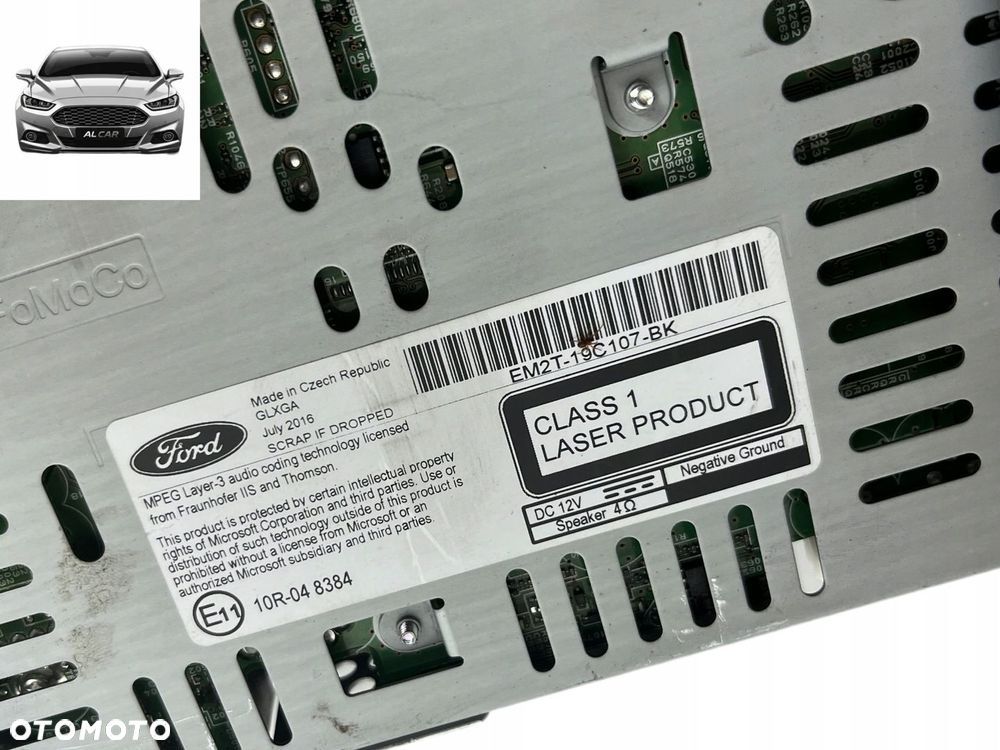 NAWIGACJA SYNC 3 FORD S-MAX MK2, GALAXY MK4 H2GT-14G370-FAB - 6