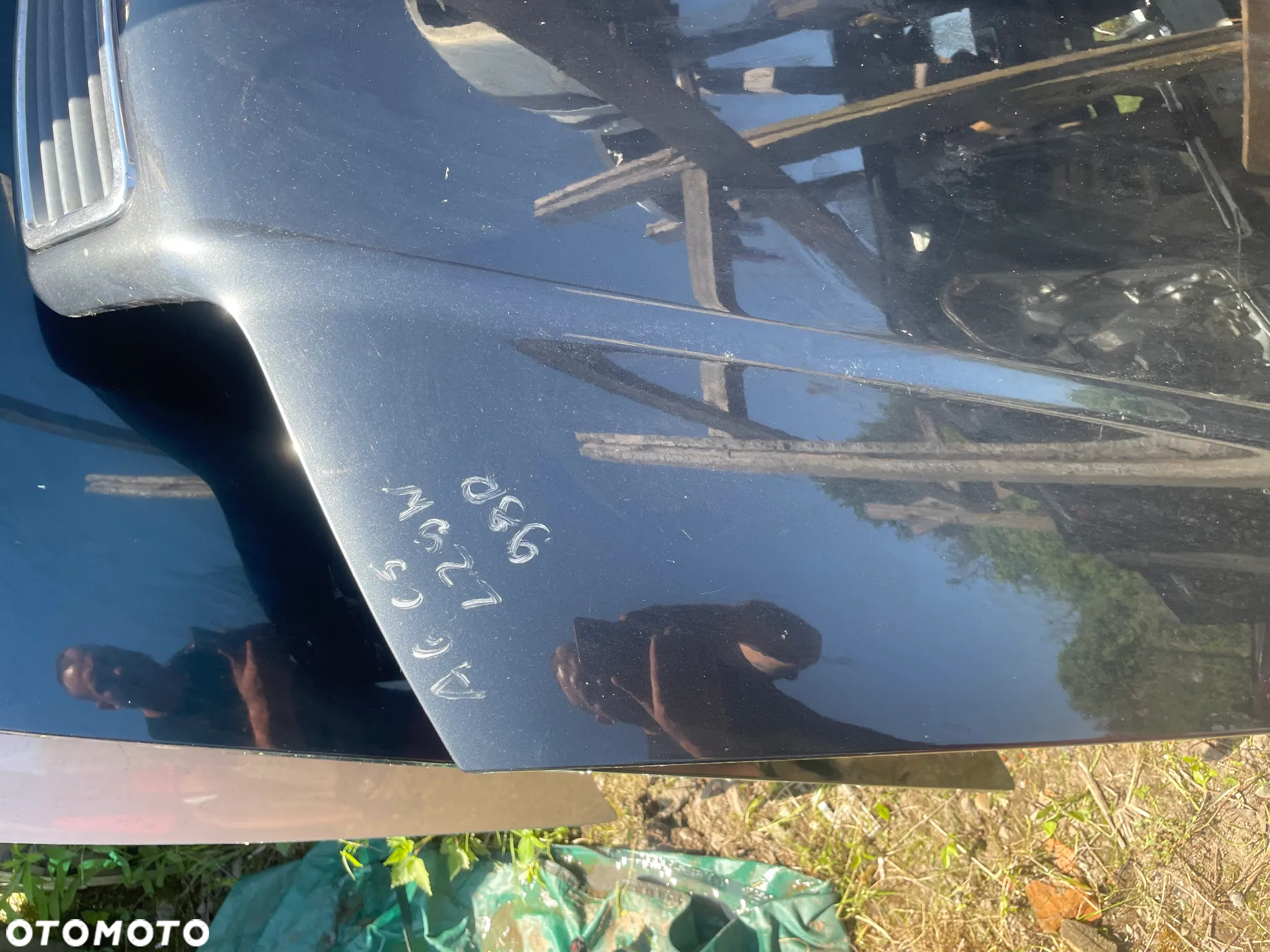 AUDI A6 C5 98R LZ9W MASKA POKRYWA SILNIKA CZARNA - 2