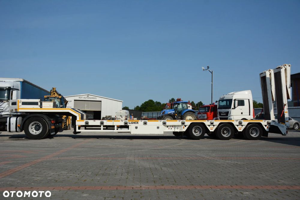 LIDER Trailers LWBD3A / 2019 r / Rozciągana 6m / 3 osie / Podnoszona oś - 10