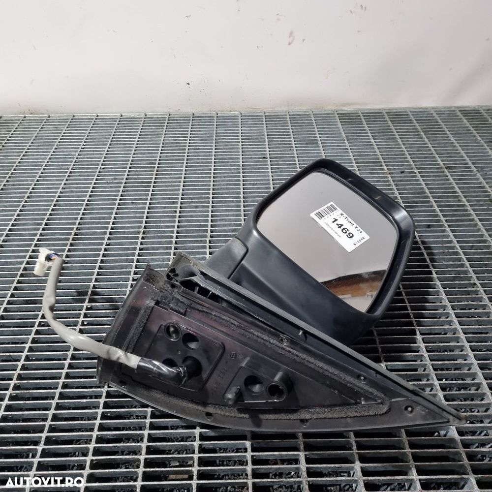 Oglinda stanga Nissan X - Trail T31 2007 - 2013 4 Usi BLACK - MET G41 (1469) Cu rabatare ... - 3