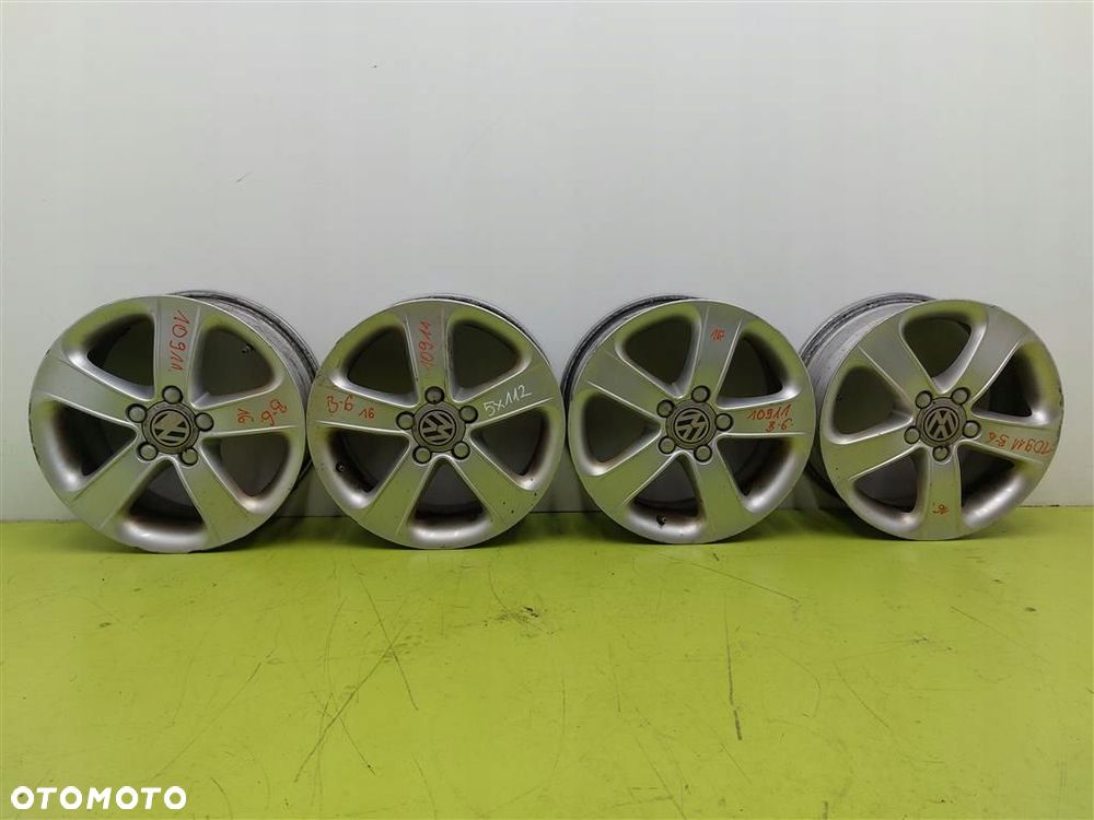 Alufelgi VW AUDI SKODA 5X112 6,5 J 16 ET 50 5PO601025 - 1
